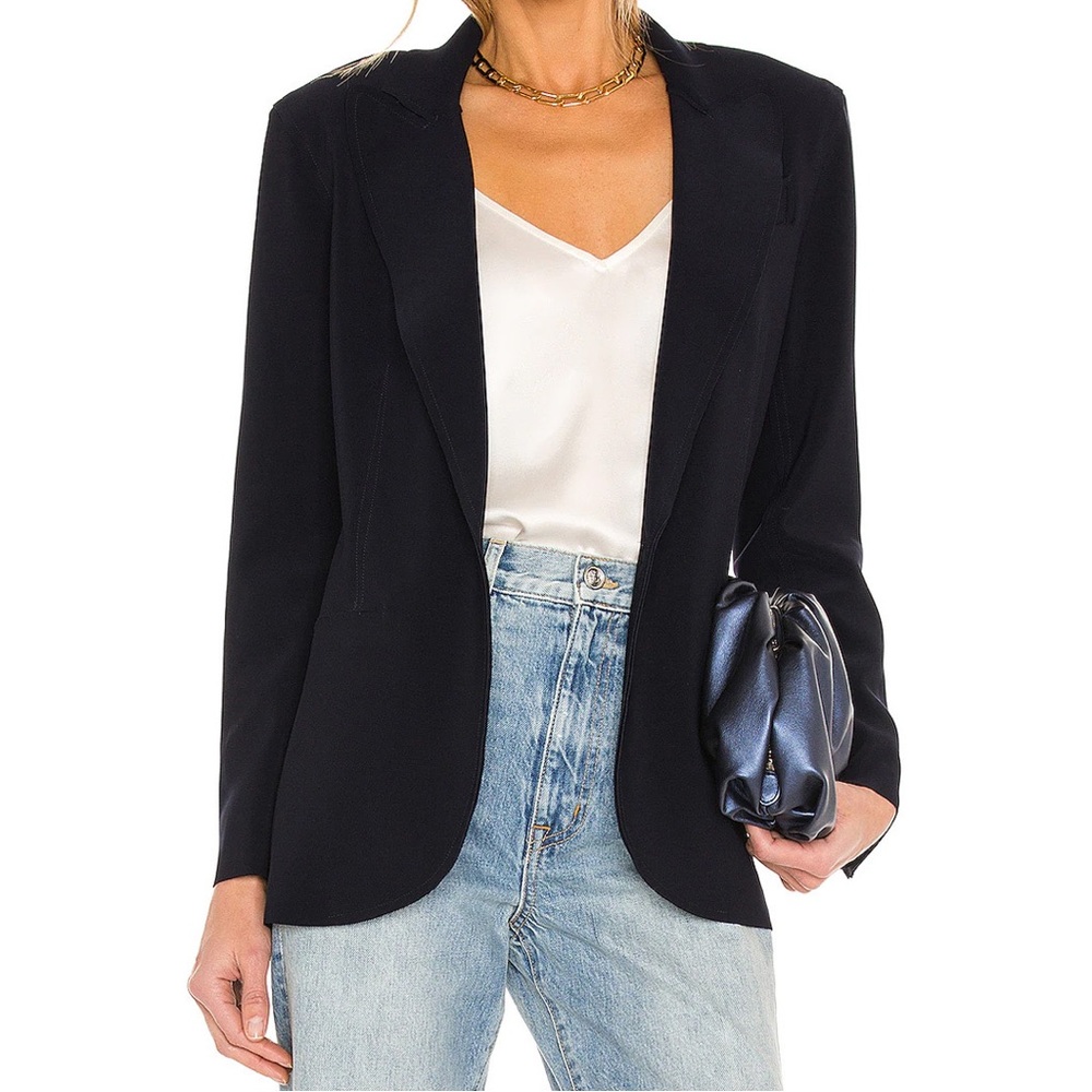 Norma Kamali Single Breasted Jacket Size 8